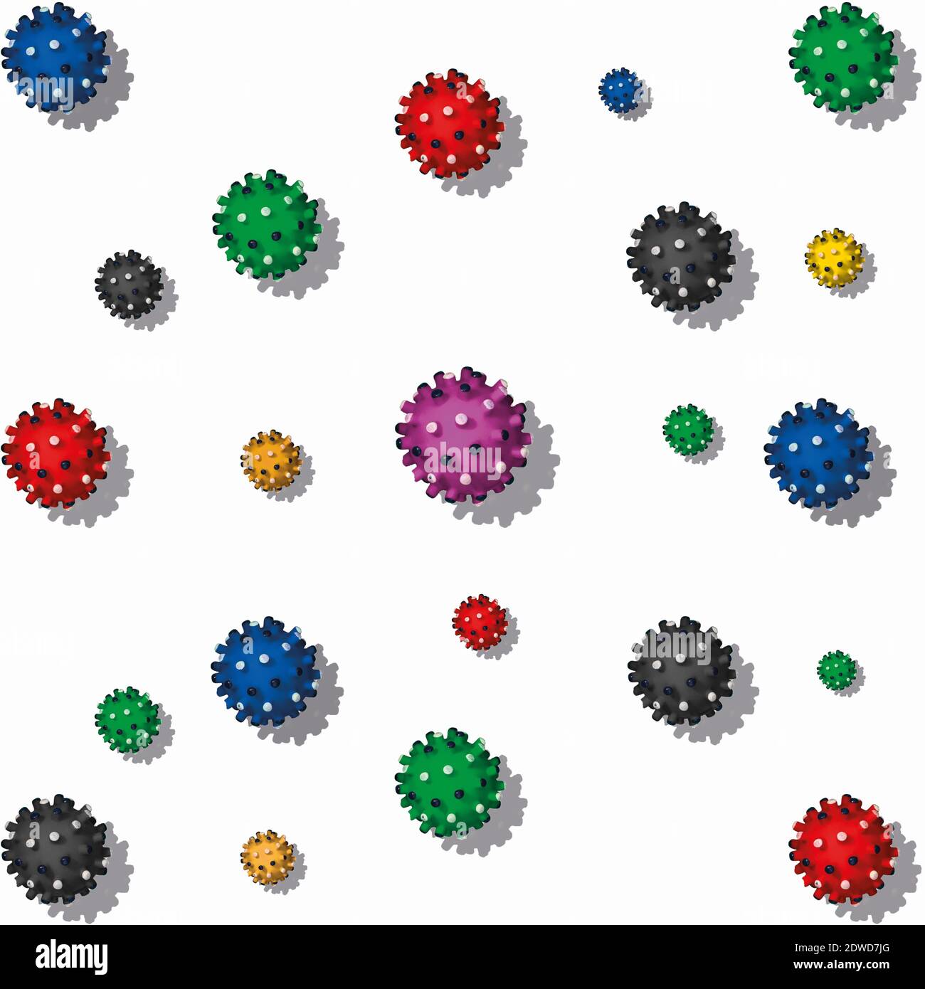 Microbes pattern hi-res stock photography and images - Alamy