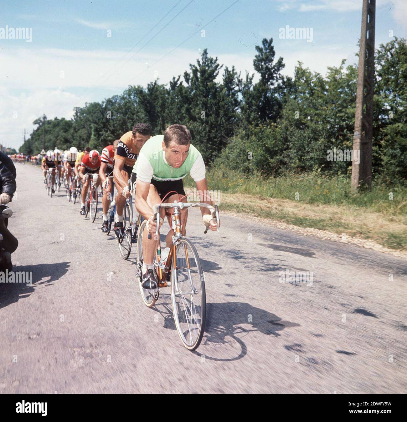 RADRENNFAHRER, Symbolfoto, 1998. RACING CYCLISTS, symbol photo, 1998. Stock Photo