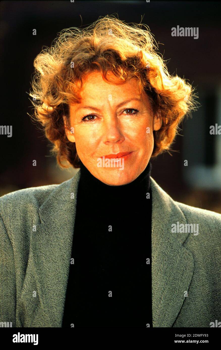 GABY DOHM, deutsch-österreichische Schauspielerin, Portrait circa 1998. GABY DOHM, German-Austrian actress, portrait circa 1998. Stock Photo