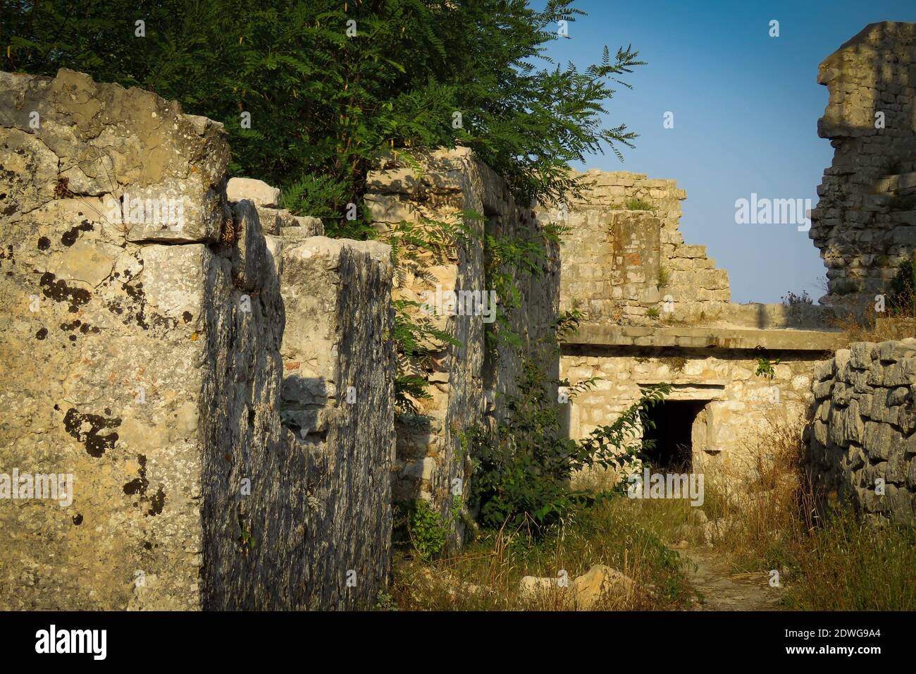 Old Ruins Of Building Stock Photo