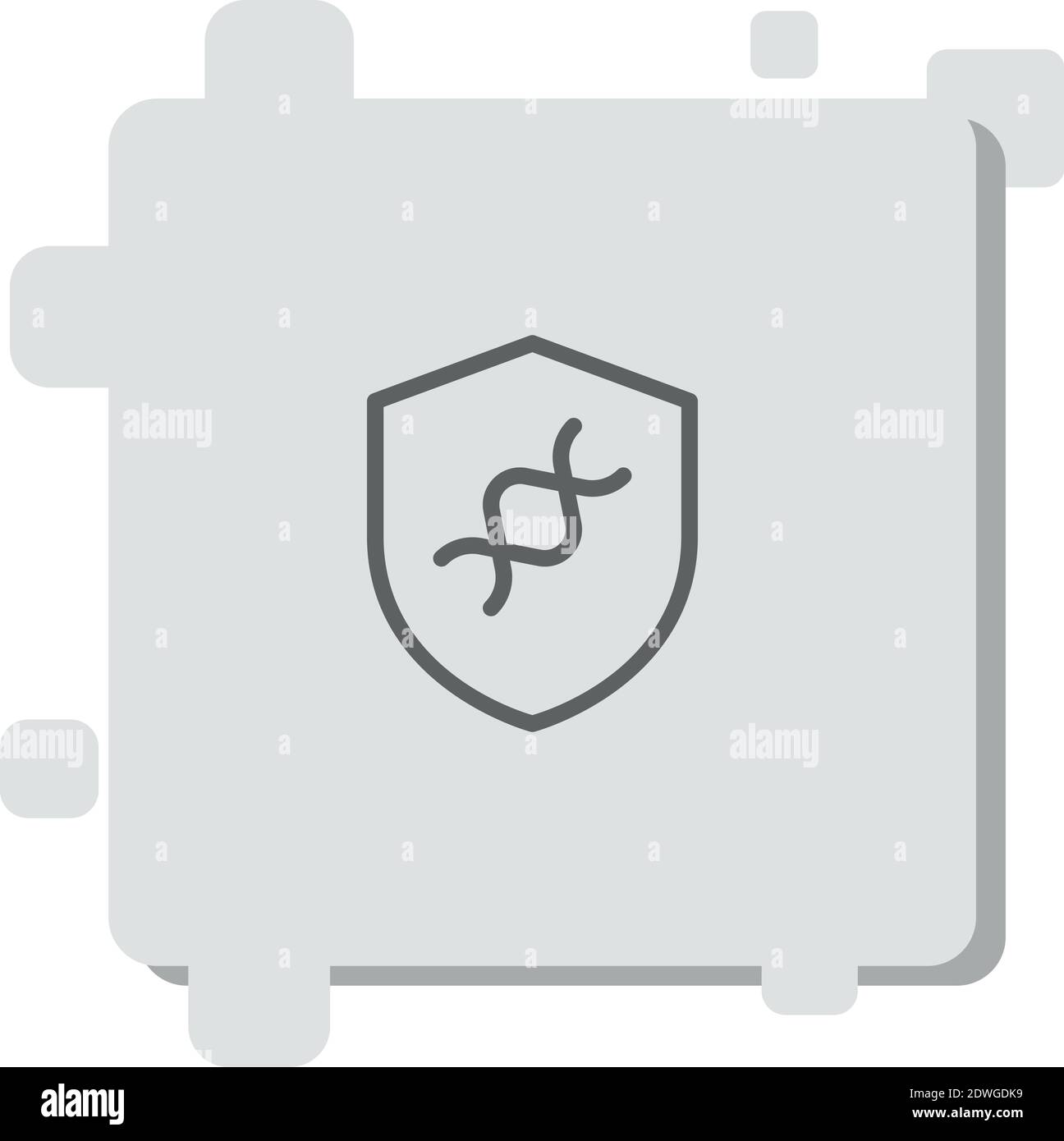 secure vector icon modern simple vector illustration Stock Vector Image ...