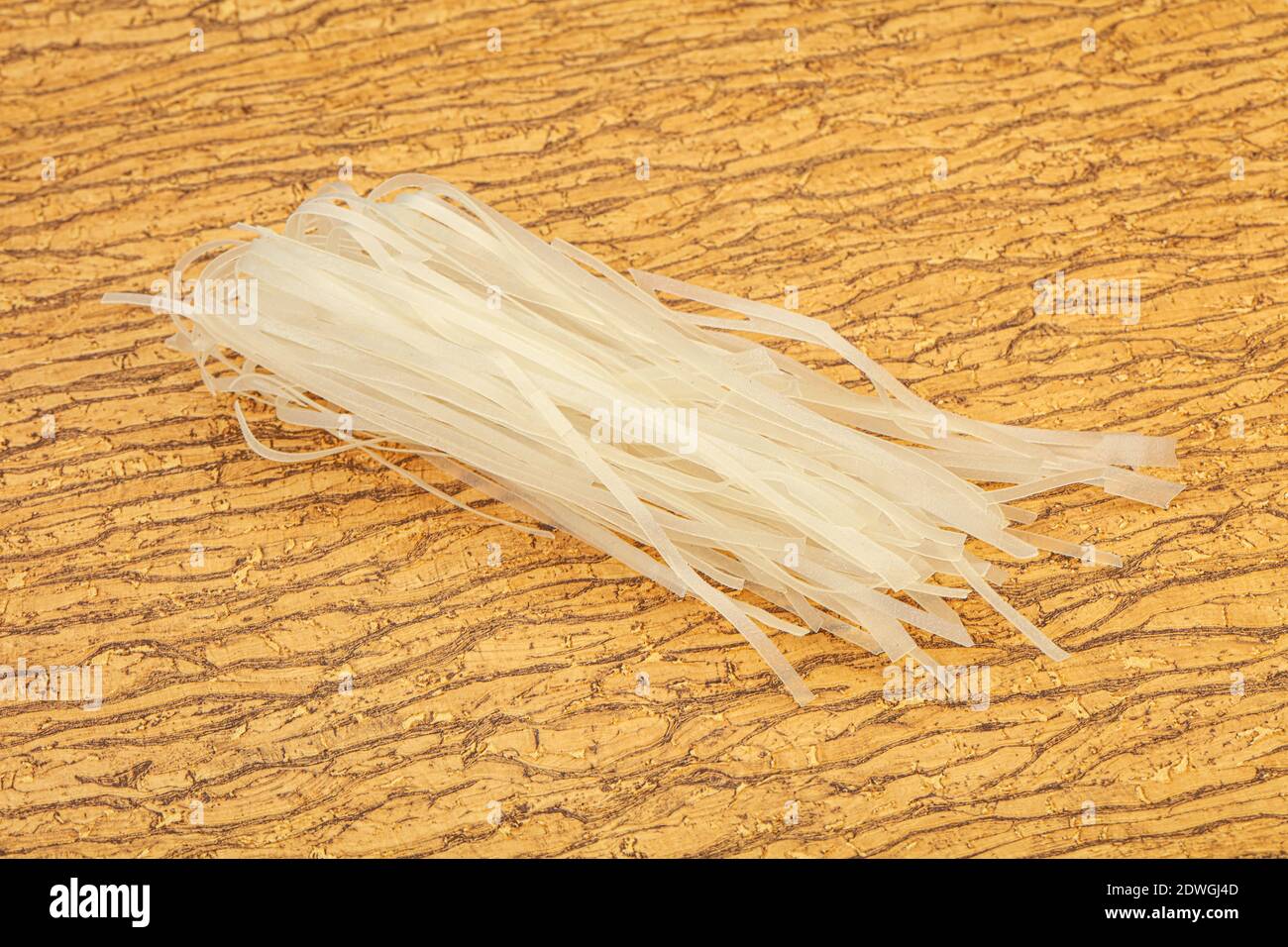 Dry rice noodle ready for cooking Stock Photo Alamy