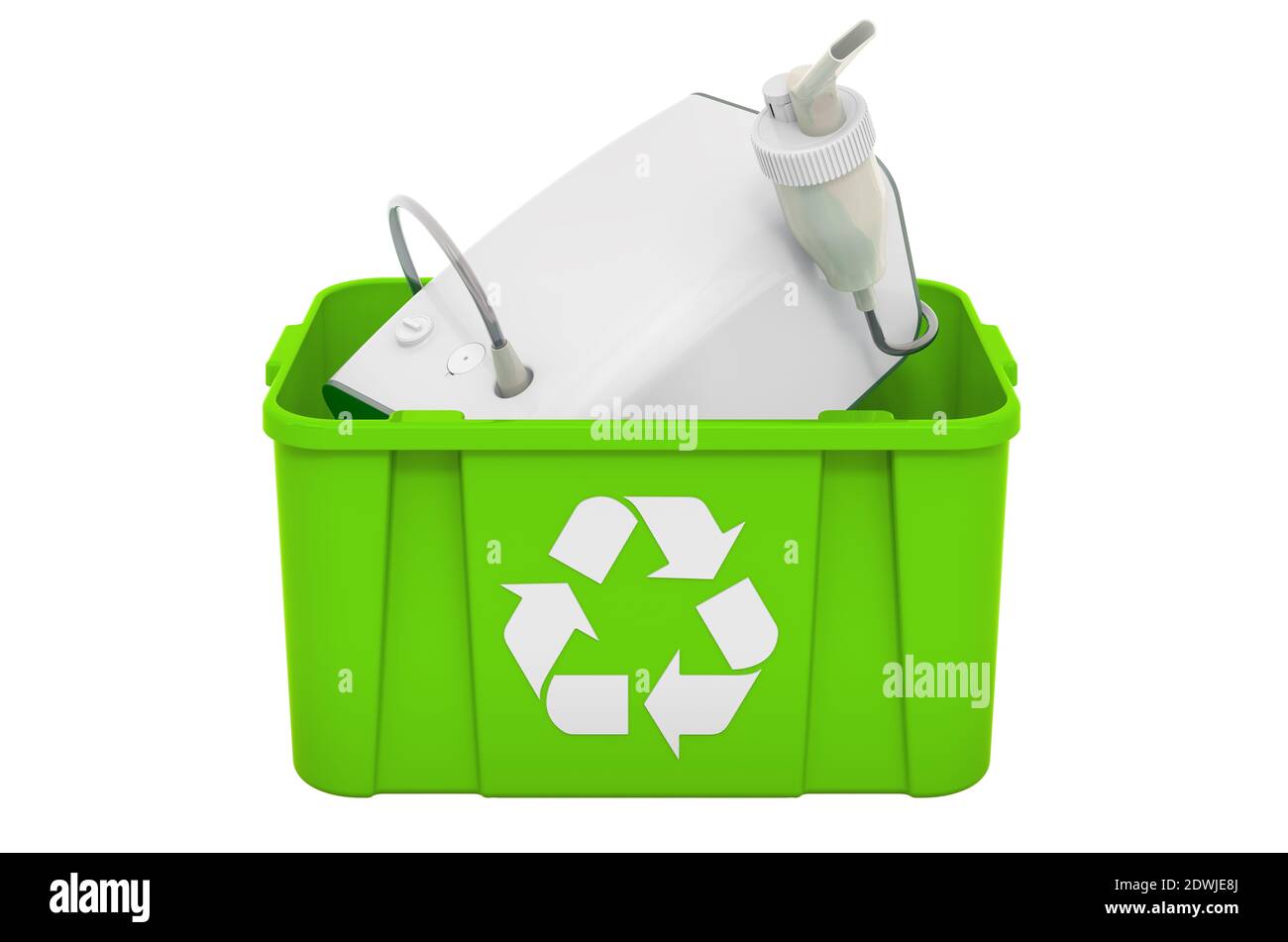 https://c8.alamy.com/comp/2DWJE8J/recycling-trashcan-with-nebulizer-3d-rendering-isolated-on-white-background-2DWJE8J.jpg