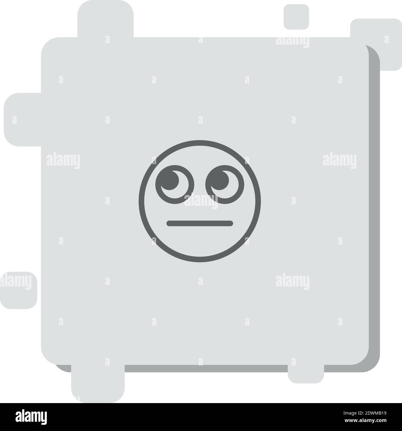 sceptic vector icon modern simple vector illustration Stock Vector ...