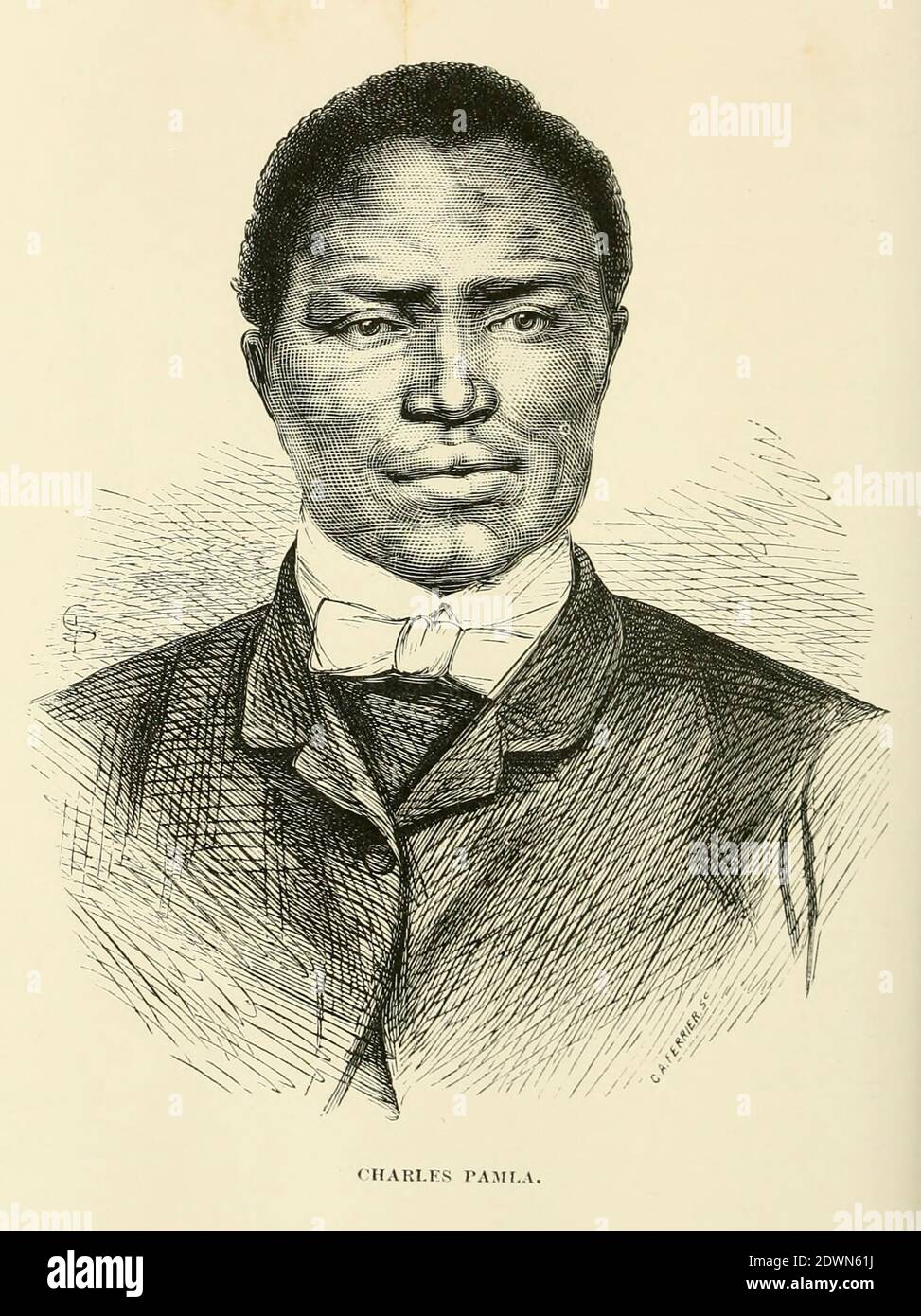 Portrait of Charles Pamla [A native Christian preacher and missionary ...