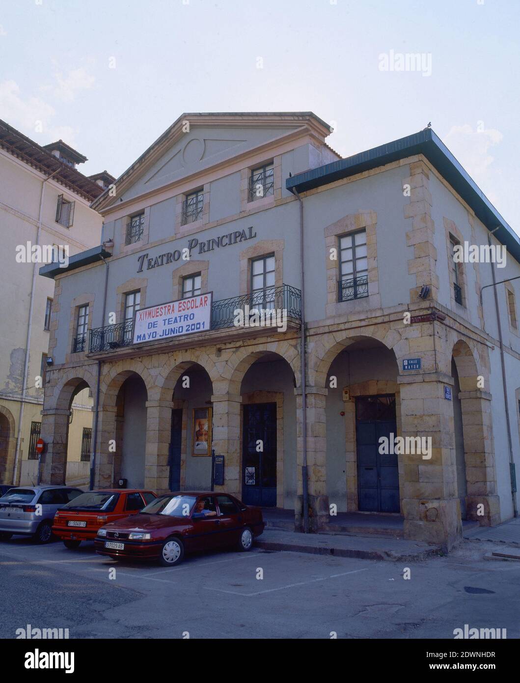 EXTERIOR FACHADA S XIX. Location TEATRO PRINCIPAL. Reinosa