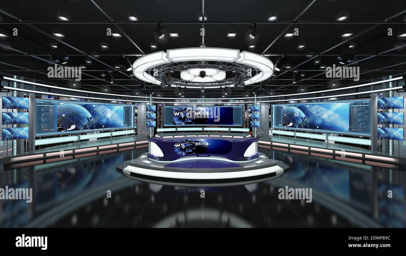 Với Virtual TV Studio News Set, bạn có thể tạo ra các chương trình tin tức chuyên nghiệp, tập trung vào những câu chuyện quan trọng và phát sóng trực tiếp với những hiệu ứng đầy màu sắc. Virtual TV Studio News Set mang đến cho bạn cảm giác như đang làm việc trong một studio truyền hình thực thụ, đánh dấu một bước chuyển mình đáng kể trong ngành truyền thông.