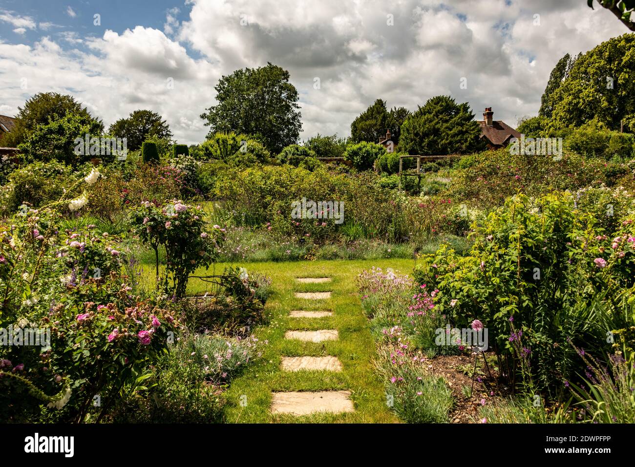 Stepping Stones Garden Uk High Resolution Stock Photography and Images