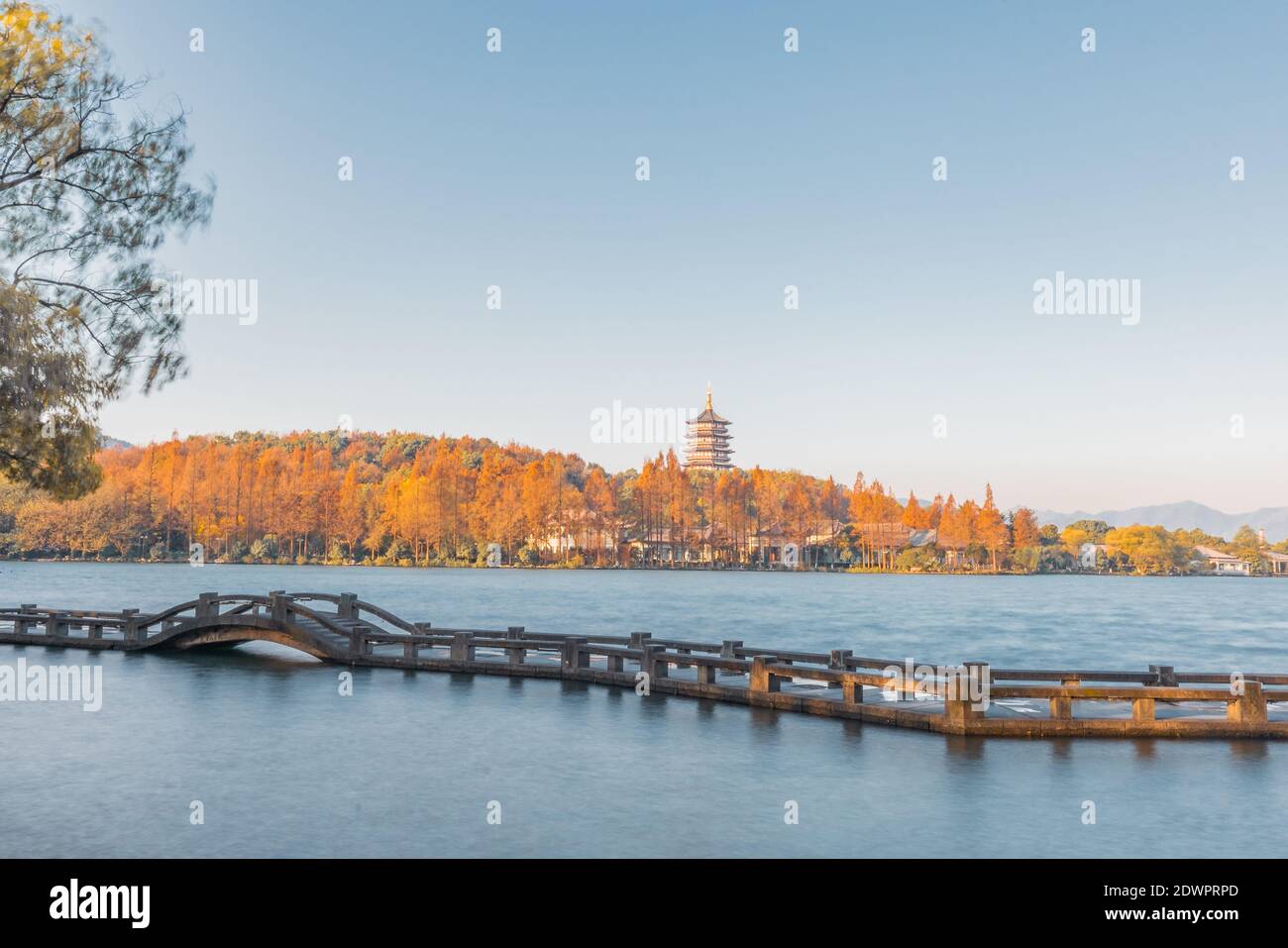 west-lake-hangzhou-pavillion-hi-res-stock-photography-and-images-alamy