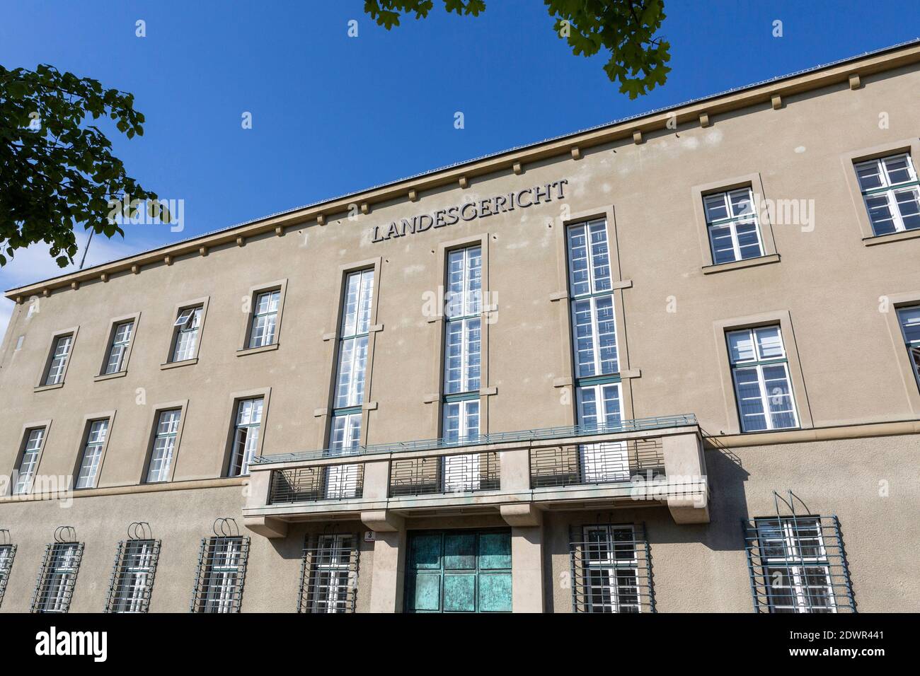 Landesgericht, Krems NÖ, Österreich Stock Photo