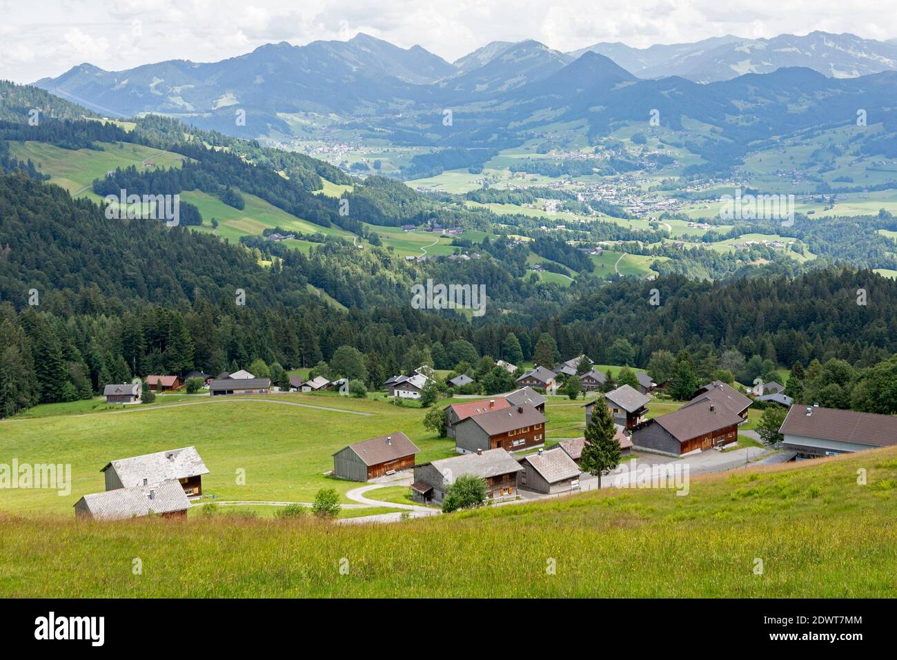 Bödele, Bregenzerwald, Vorarlberg, Österreich Stock Photo