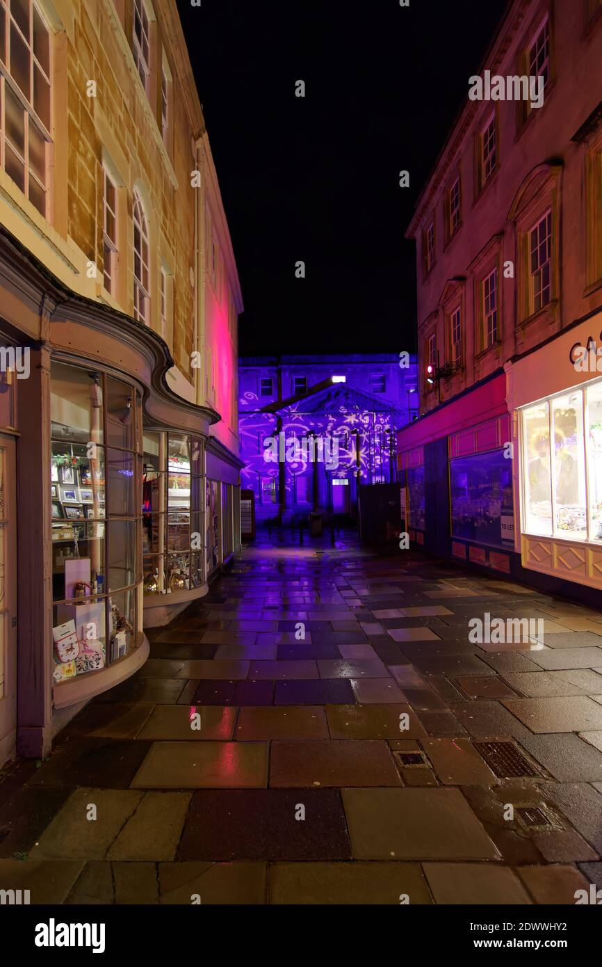 Bath Christmas lights 2020 Stock Photo Alamy