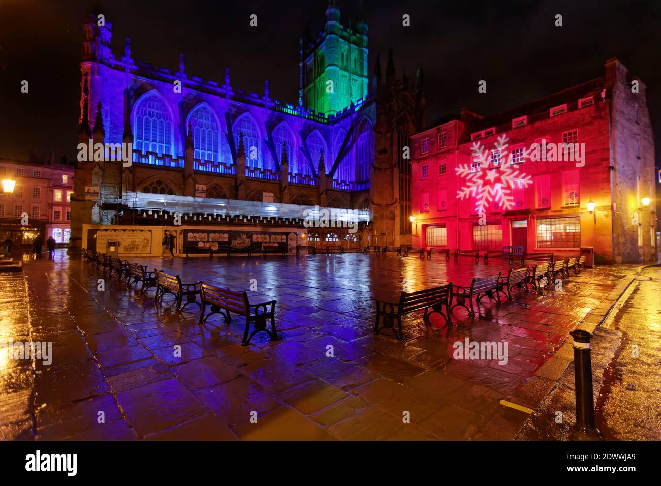 Bath Christmas lights 2020 Stock Photo Alamy