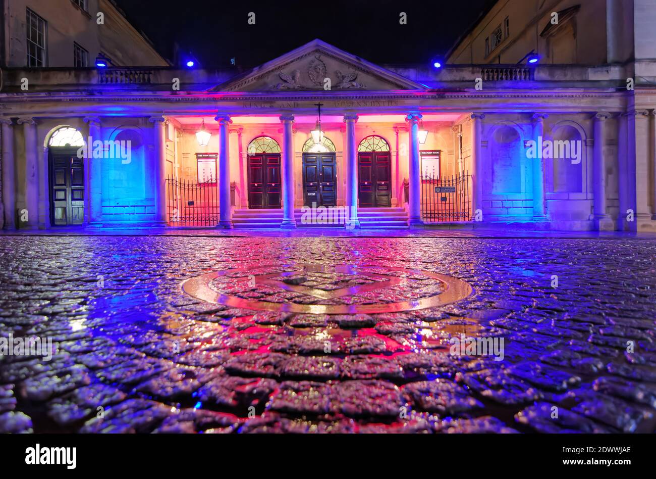Bath Christmas lights 2020 Stock Photo Alamy