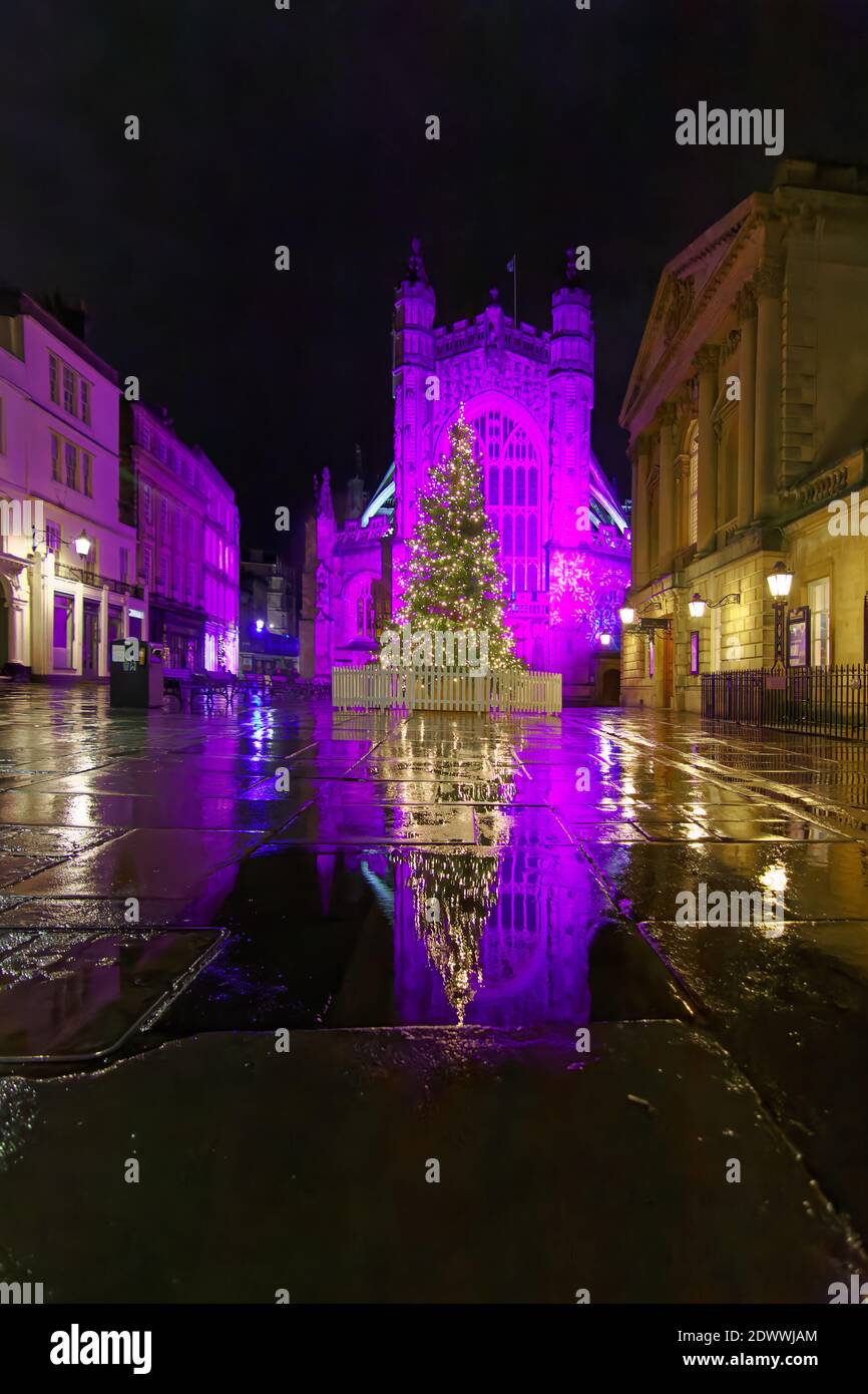 Bath Christmas lights 2020 Stock Photo Alamy