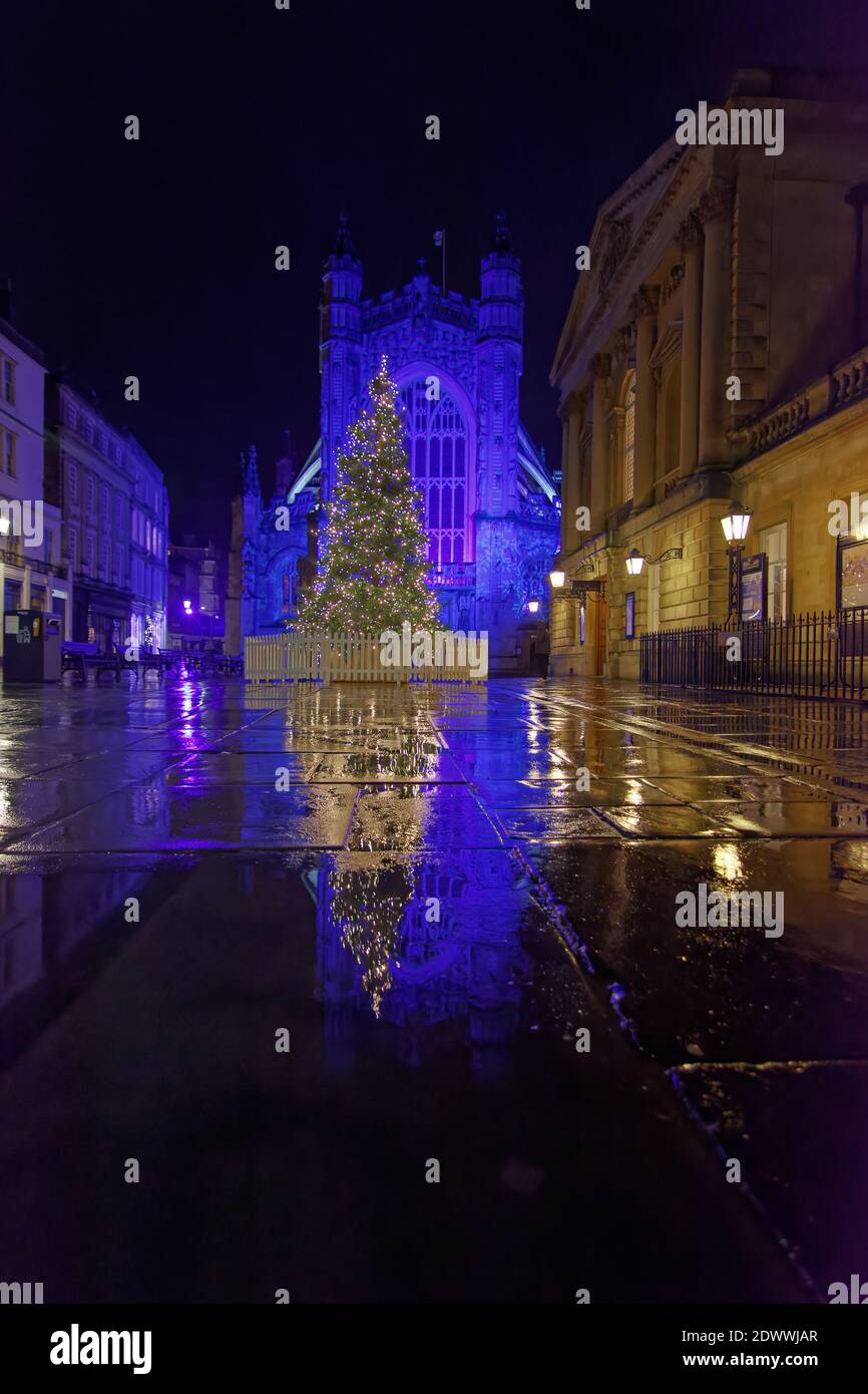 Bath Christmas lights 2020 Stock Photo Alamy