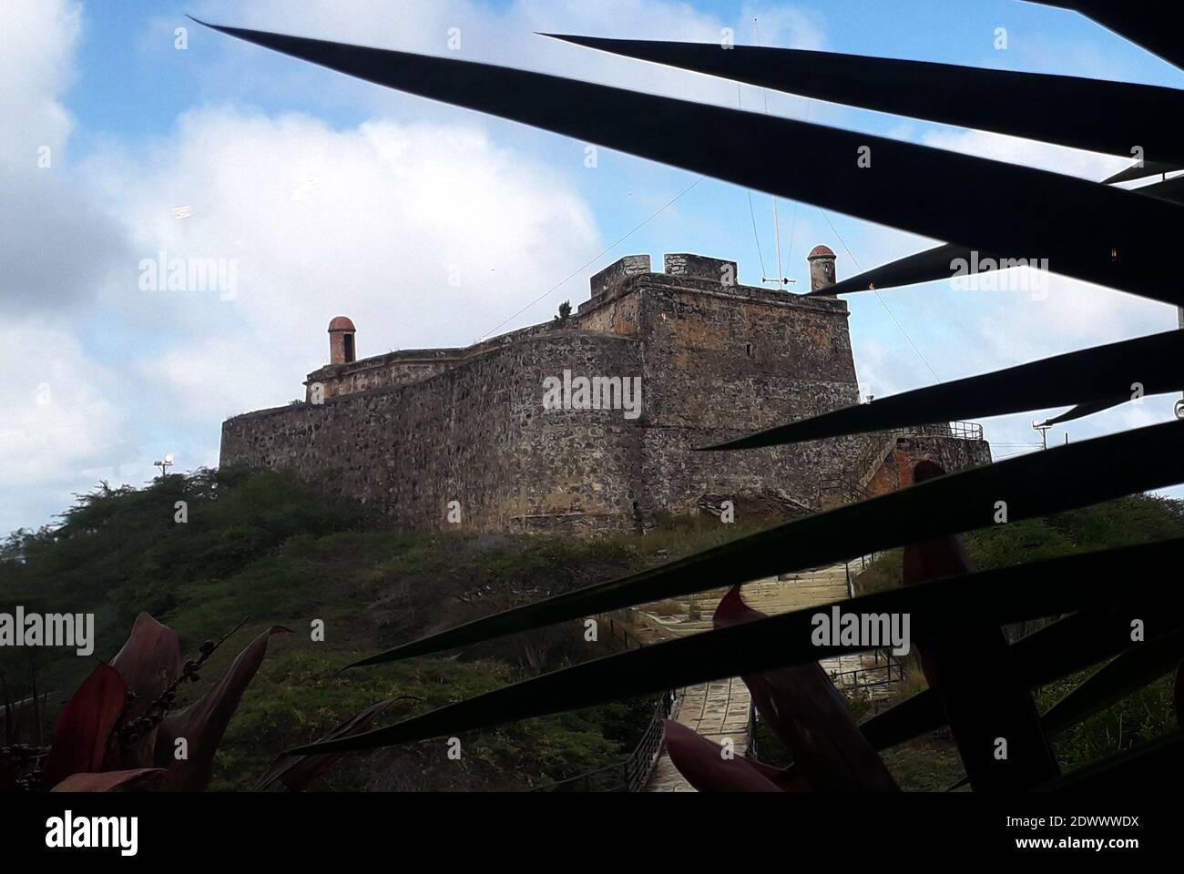 Puerto Cabello, Carabobo, Venezuela. 22nd Dec, 2020. December 22, 2020. The  Solano Fortress or Solano Viewpoint is located in the San Esteban National  Park, 3 in the city of Puerto Cabello, in