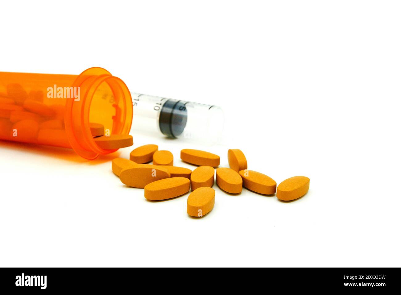 Pill bottles spilling cut out hires stock photography and images Alamy
