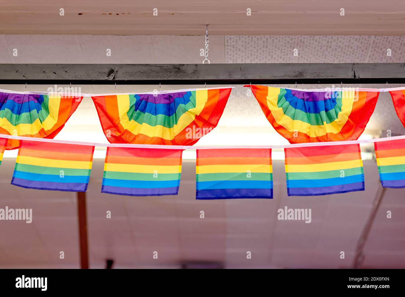Flags Hanging Ceiling High Resolution Stock Photography and Images Alamy