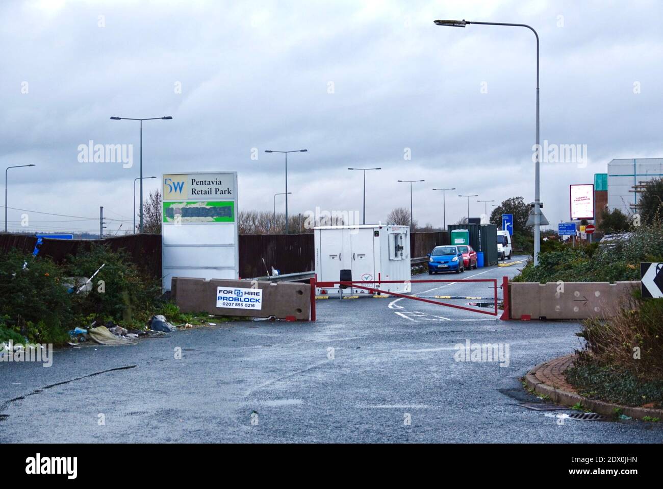 Pentavia Retail Park on the A1, Mill Hill London, bought by Amazon UK