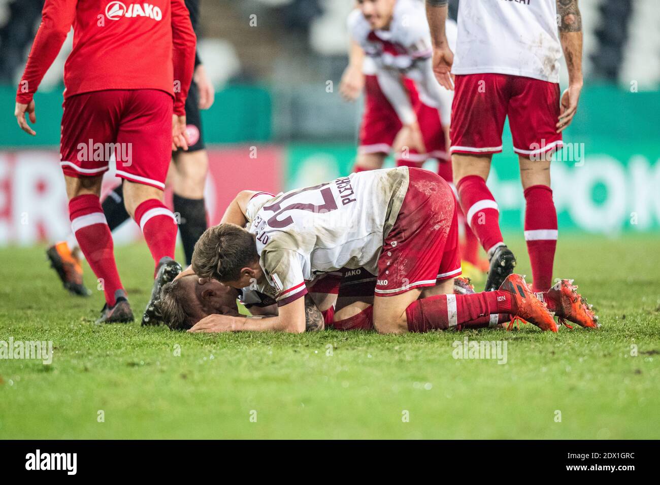 Essen Germany 23rd Dec 2020 Football Dfb Cup Rot Weiss Essen Fortuna Dusseldorf 2nd Round At