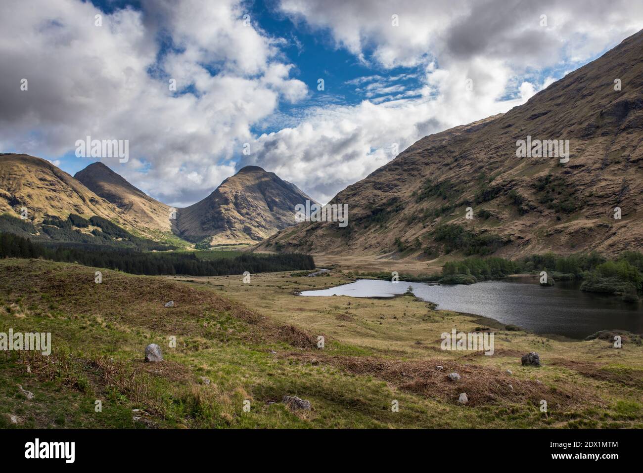Glen Etive one of the most beautiful drives in Scotland Stock Photo Alamy