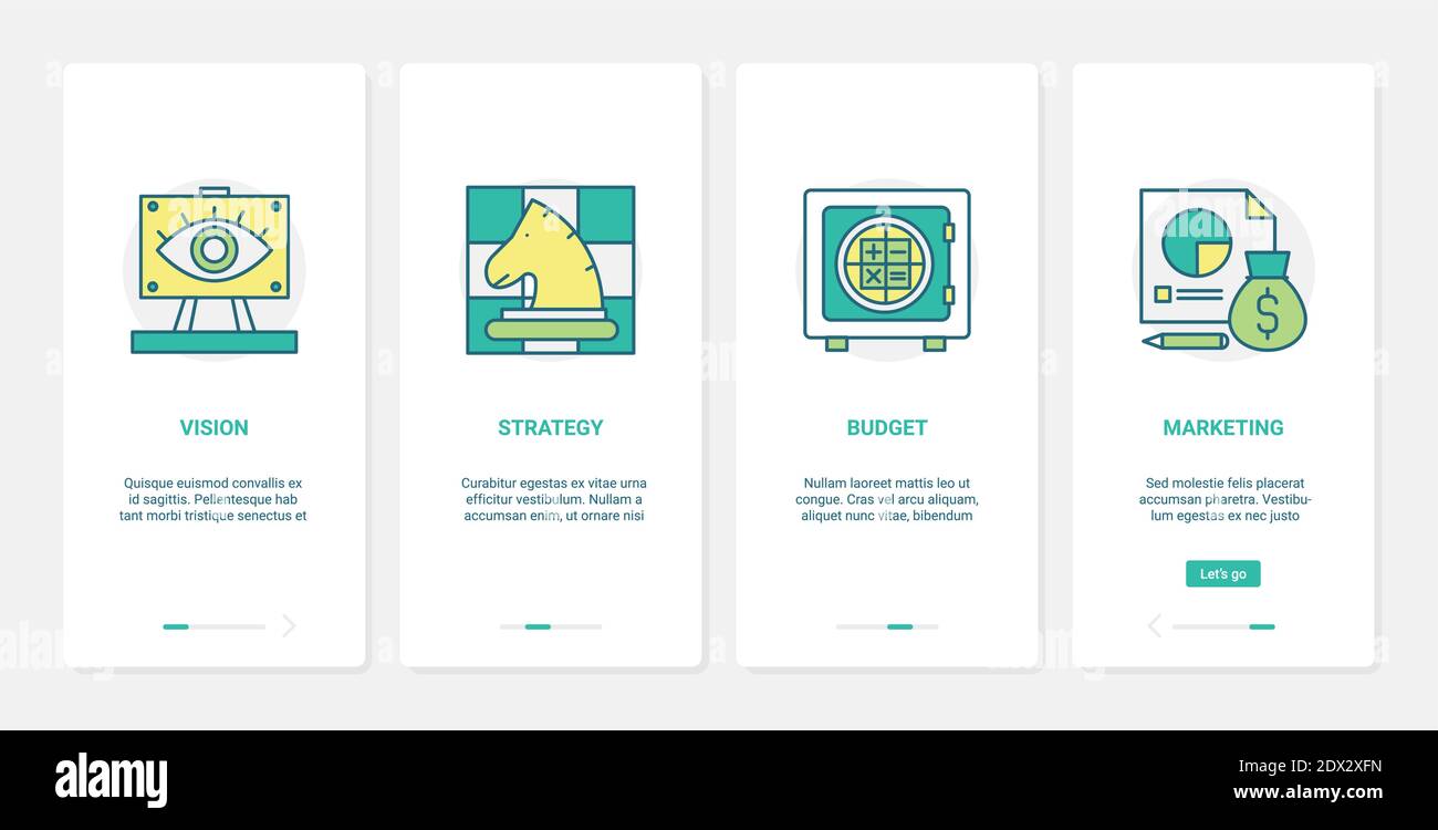 Mission vision strategy Stock Vector Images - Alamy