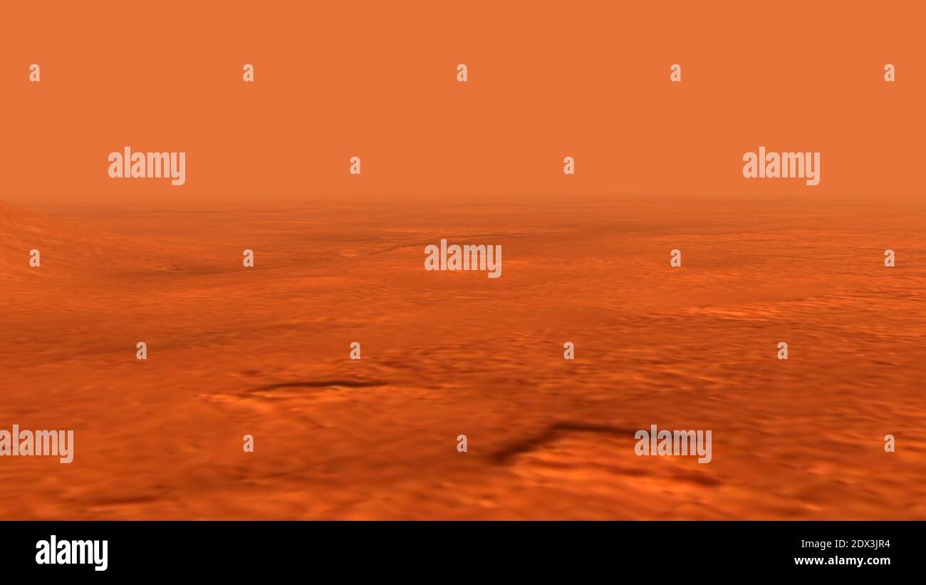 Atmosphere of Mars Stock Photo Alamy