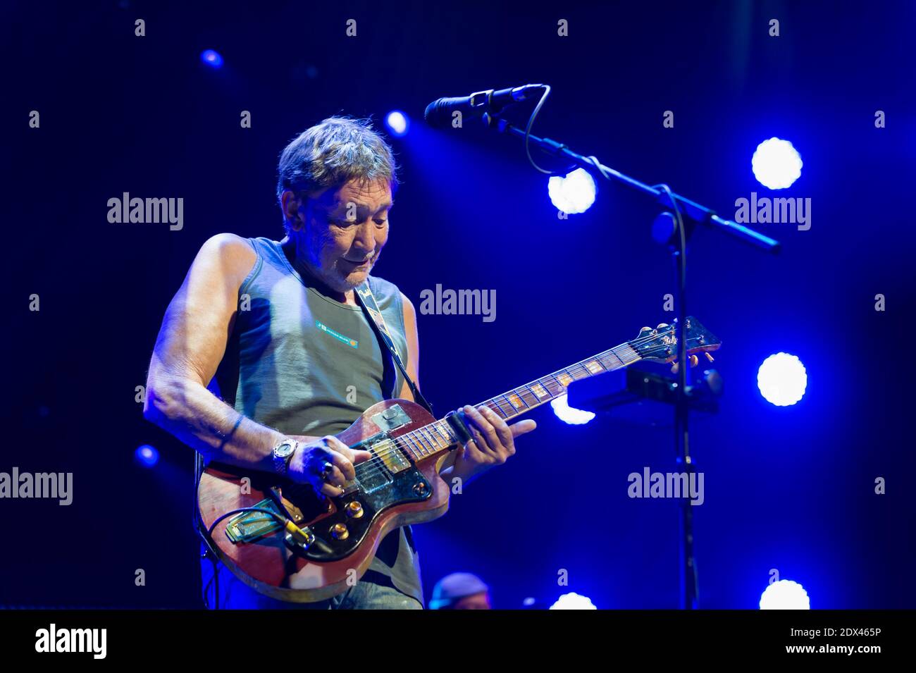 Chris Rea Perfoms In Concert In Montreux Jazz Festival Switzerland On