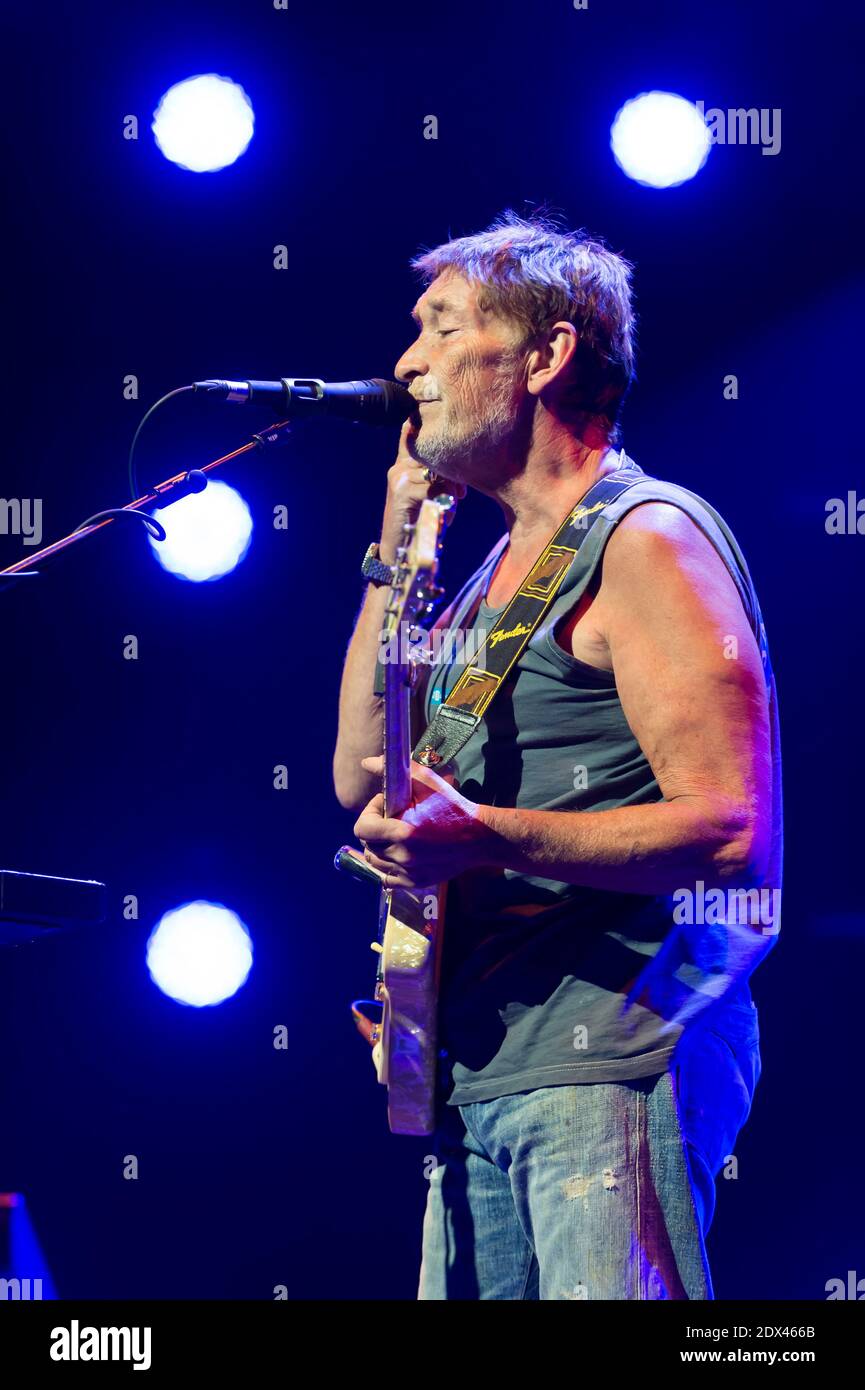 Chris Rea Perfoms In Concert In Montreux Jazz Festival Switzerland On