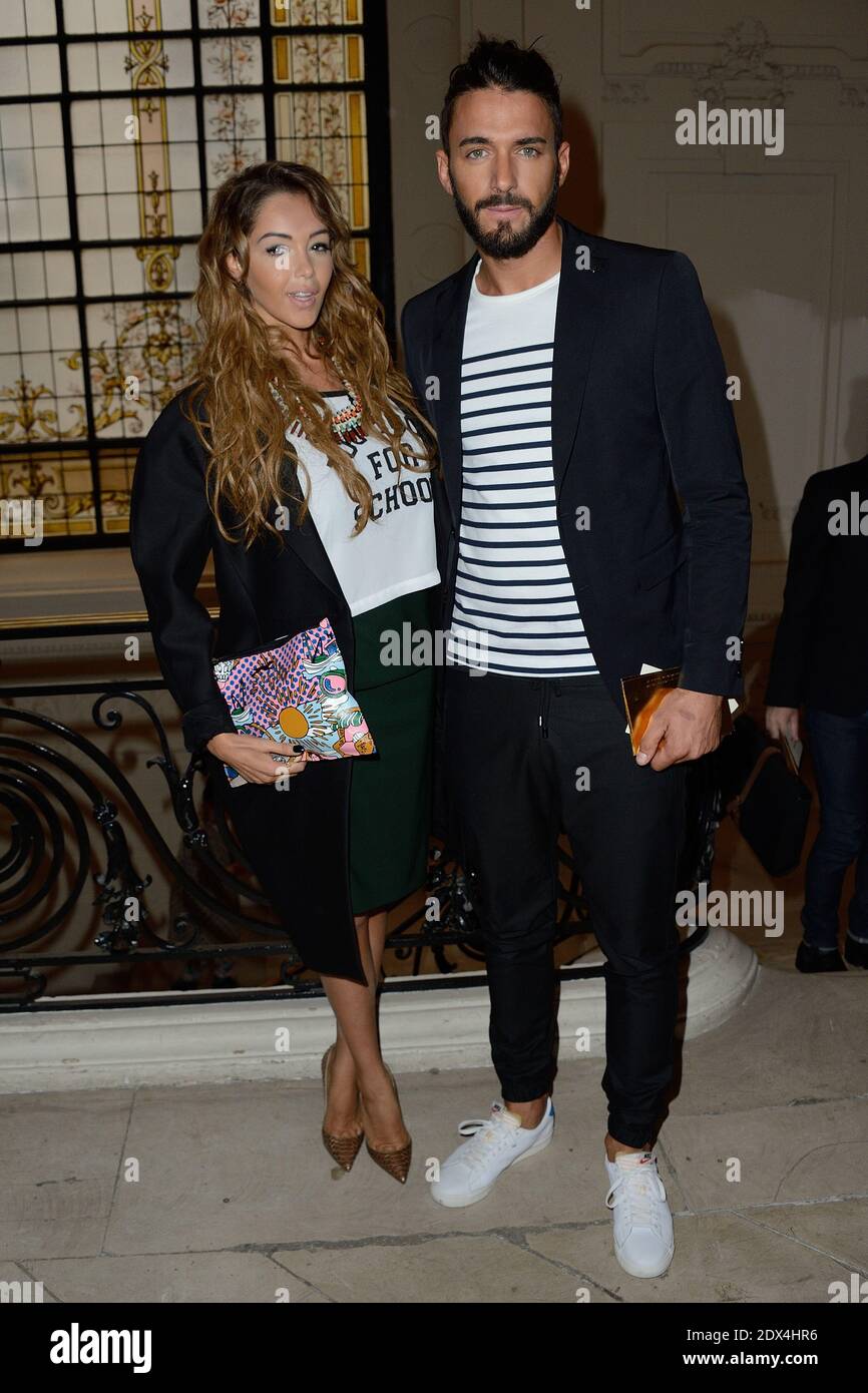 Nabilla Benattia and boyfriend Thomas Vergara attending Jean-Paul  Gaultier's Fall-Winter 2014/2015 Haute-Couture fashion show, in Paris,  France on July 9, 2014. Photo by Nicolas Briquet/ABACAPRESS.COM Stock Photo  - Alamy