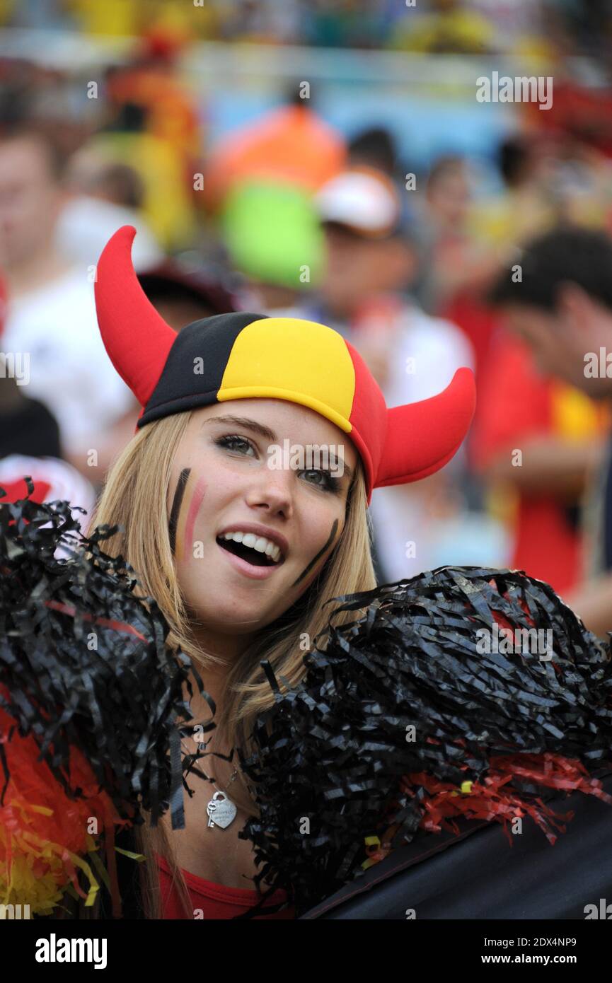 File photo taken on June 22 2014 of Axelle De Spiegelaere at Maracana ...