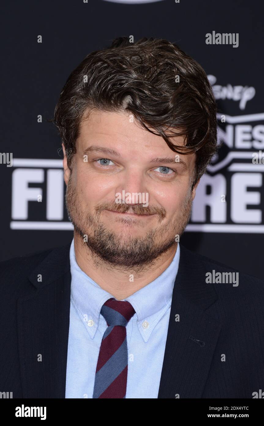 Matt Jones attends the premiere of Disney's 'Planes Fire & Rescue' at