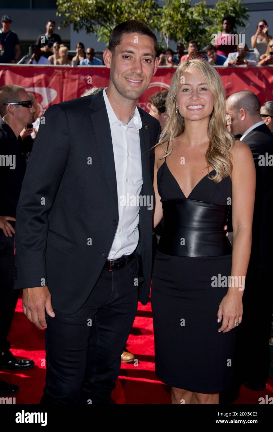 Clint Dempsey attends The 2014 ESPYS at Nokia Theatre L.A. Live on July 16, 2014 in Los Angeles, CA, USA. Photo by Lionel Hahn/ABACAPRESS.COM Stock Photo