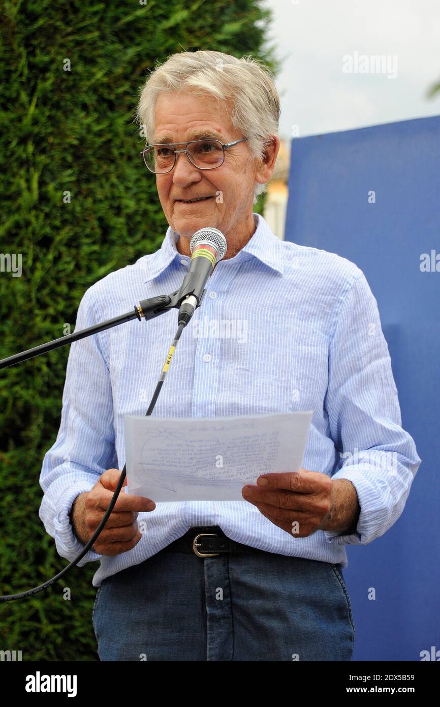 Bernard D'ormale attends the Brigitte Bardot photo exhibition 'Brigitte