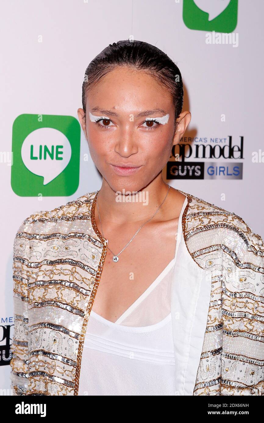 Naima Mora attends America's Next Top Model Cycle 21 premiere party in Hollywood, Los Angeles, CA, USA, on August 20, 2014. Photo by Julian Da Costa/ABACAPRESS.COM Stock Photo