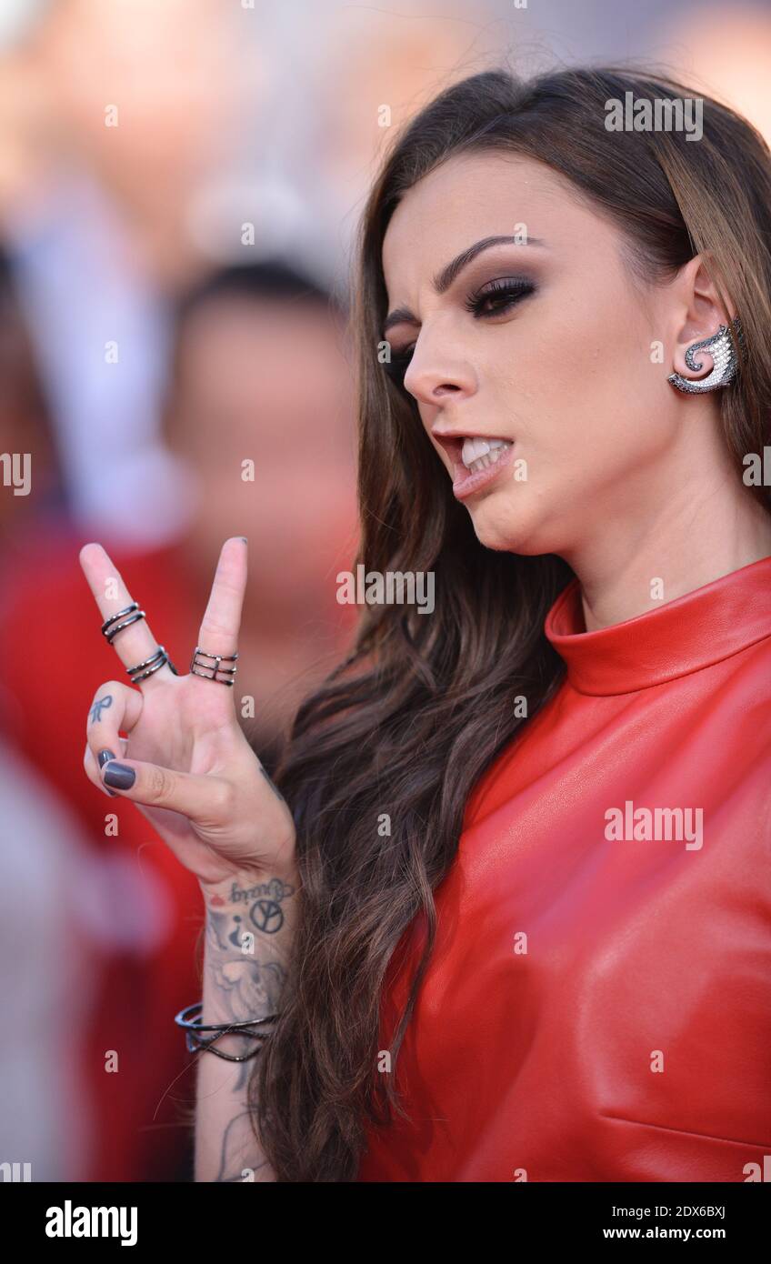 Cher Lloyd attends the 2014 MTV Video Music Awards at The Forum on August 24, 2014 in Inglewood, Los Angeles, CA, USA. Photo by Lionel Hahn/ABACAPRESS.COM Stock Photo