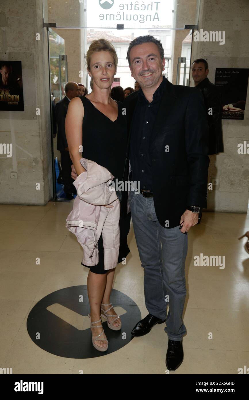 Gerald Dahan and his wife attending the closing ceremony of the 7th ...