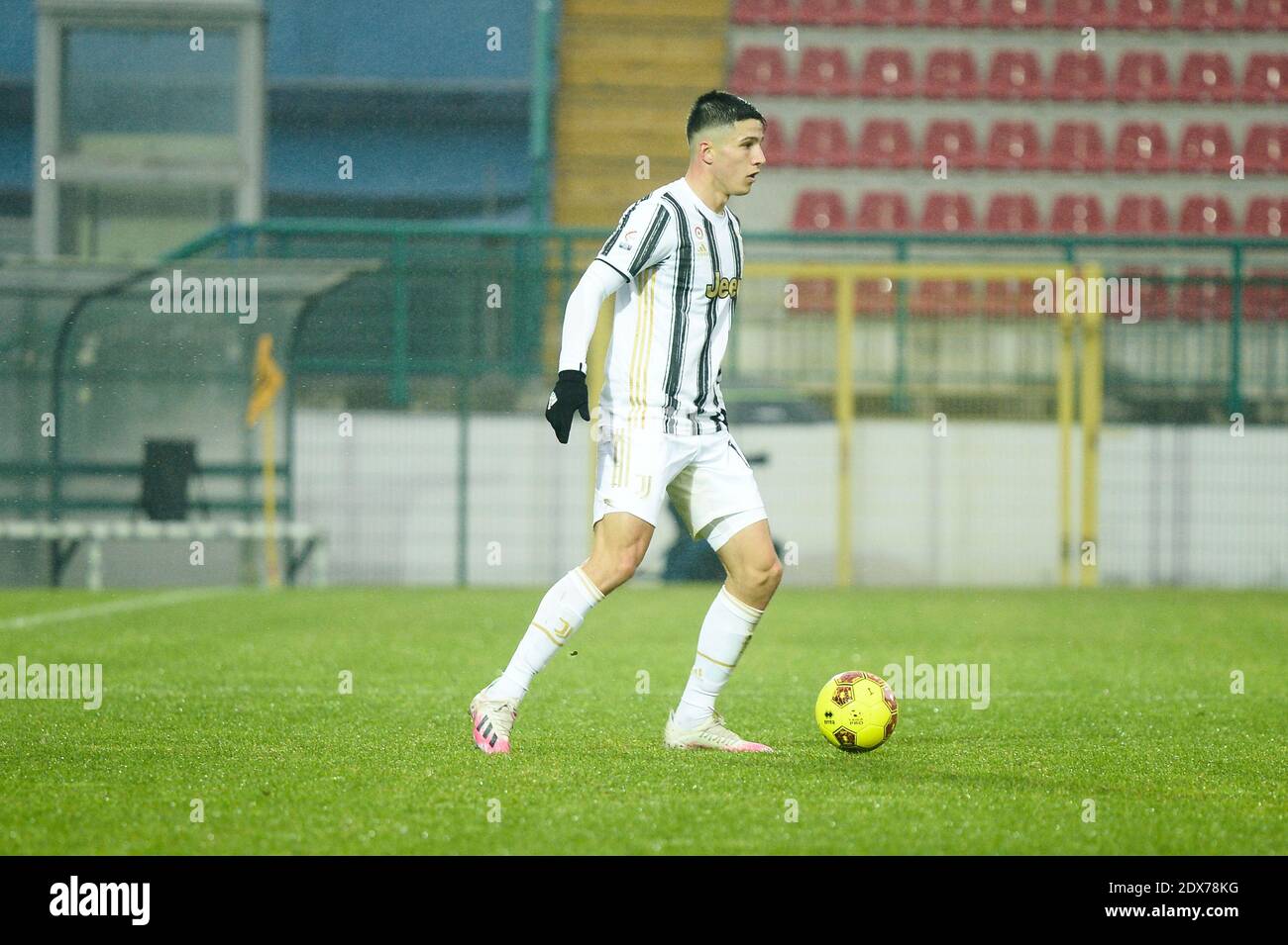 Alessandria Italy 23rd Dec Alessandro Di Pardo Of Juventus U23 During The Lega Pro Match Between Juventus U23 And A C Renate At Stadio Moccagatta On December 23 In Alessandria Italy