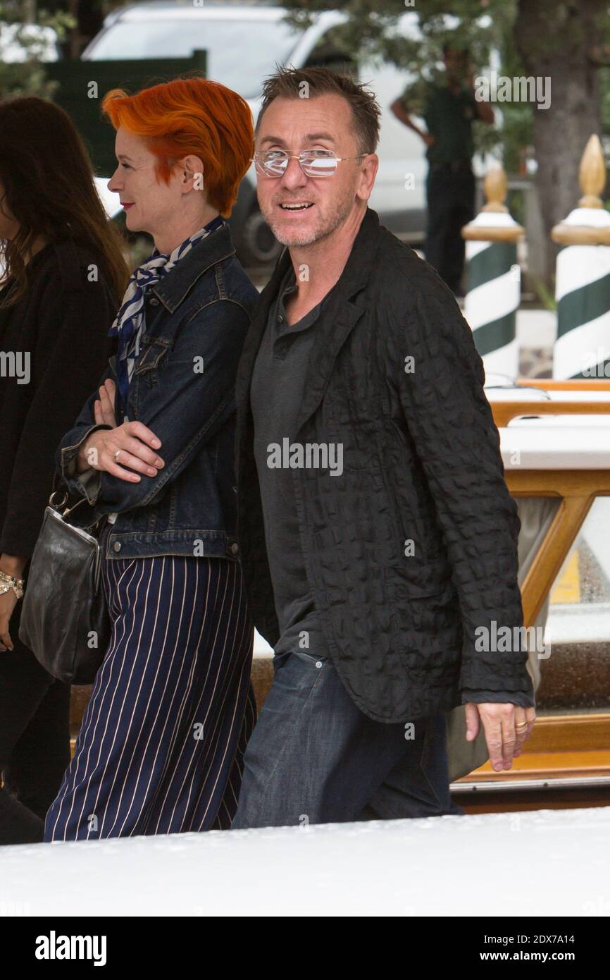 US actor Tim Roth leaves the Excelsior Peer at the 71st Venice Film ...