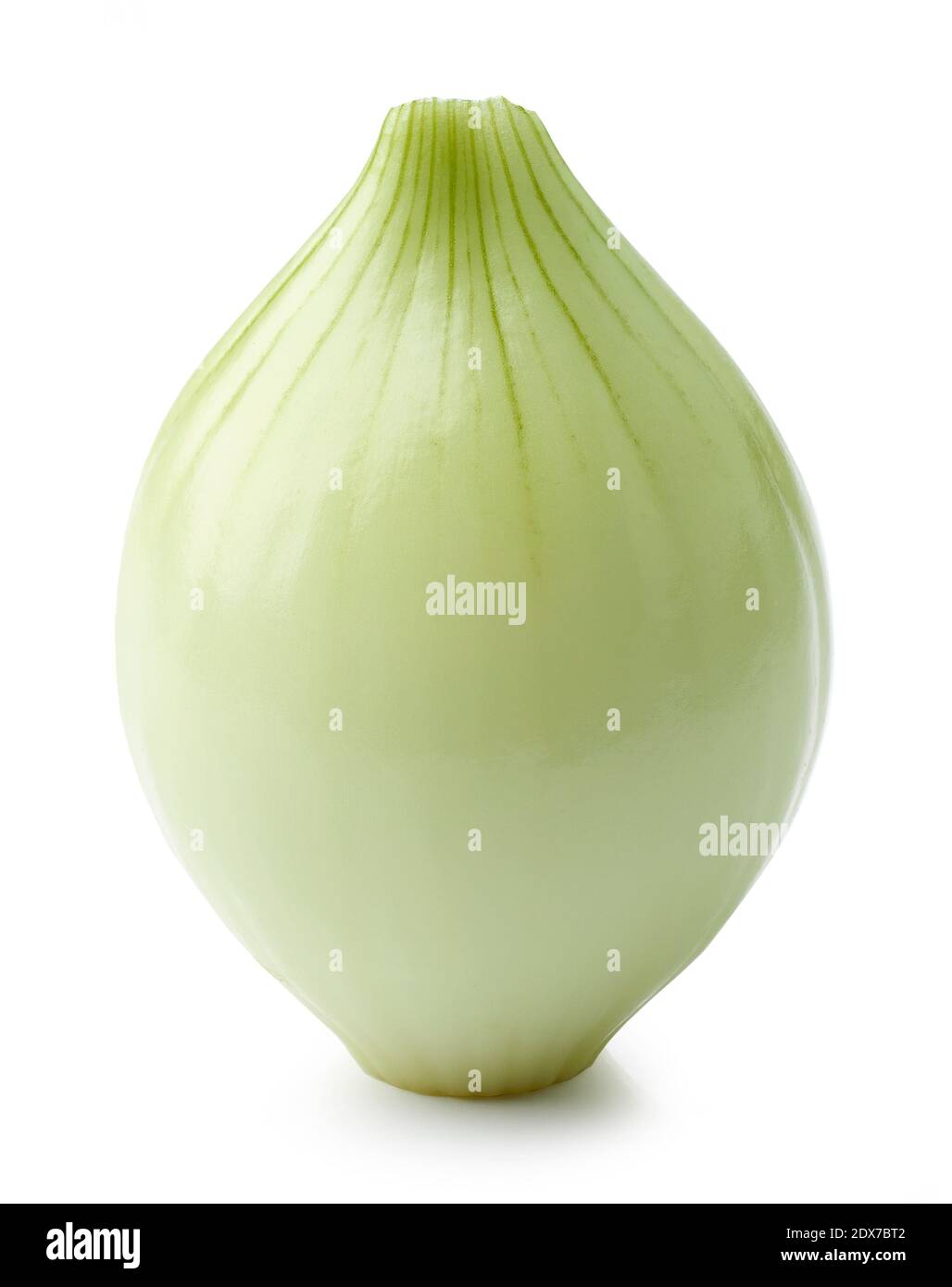 fresh raw peeled onion isolated on white background Stock Photo - Alamy