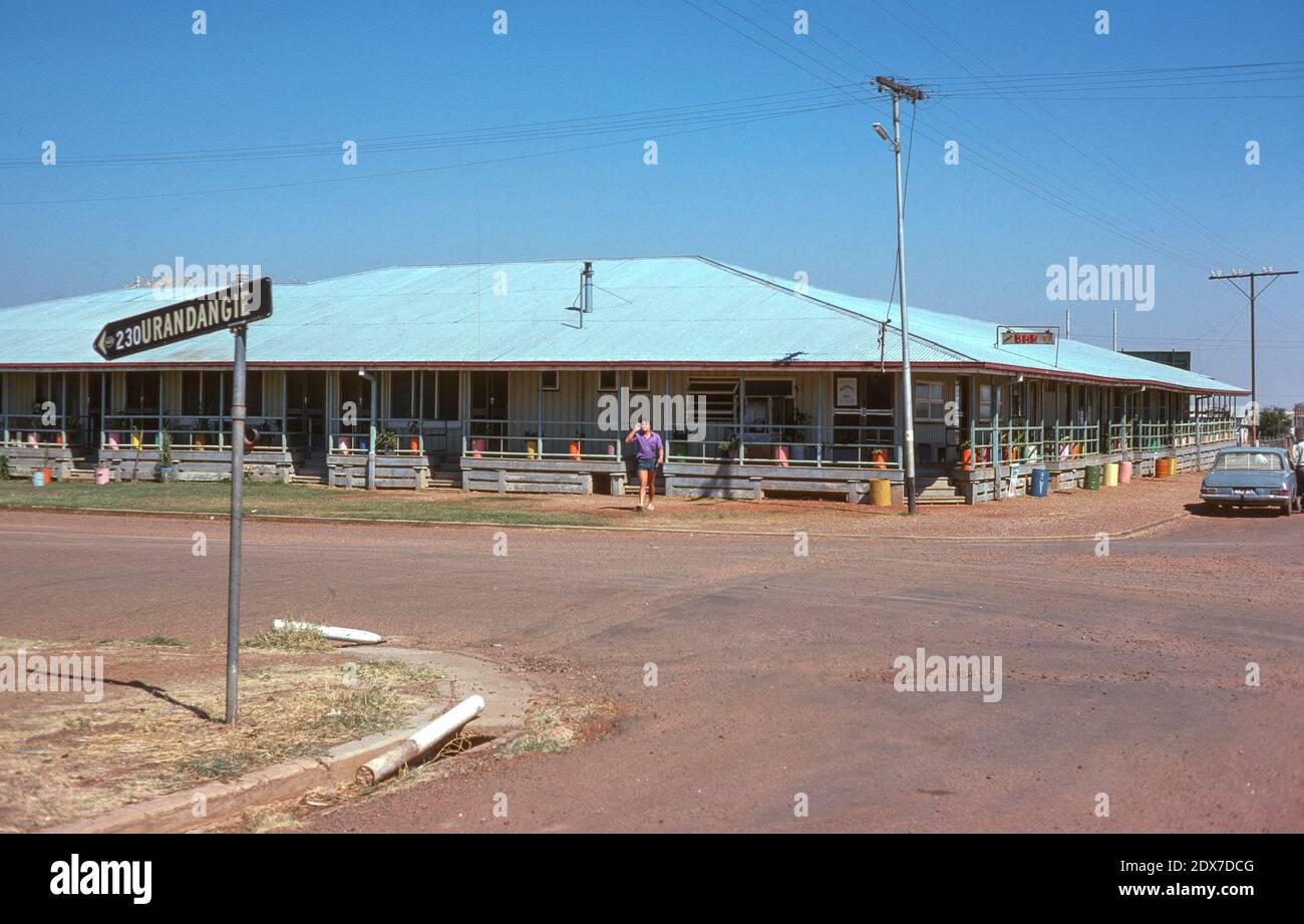 The pub at Camooweal on the Barkly Highway, outback northwestern Queensland Stock Photo