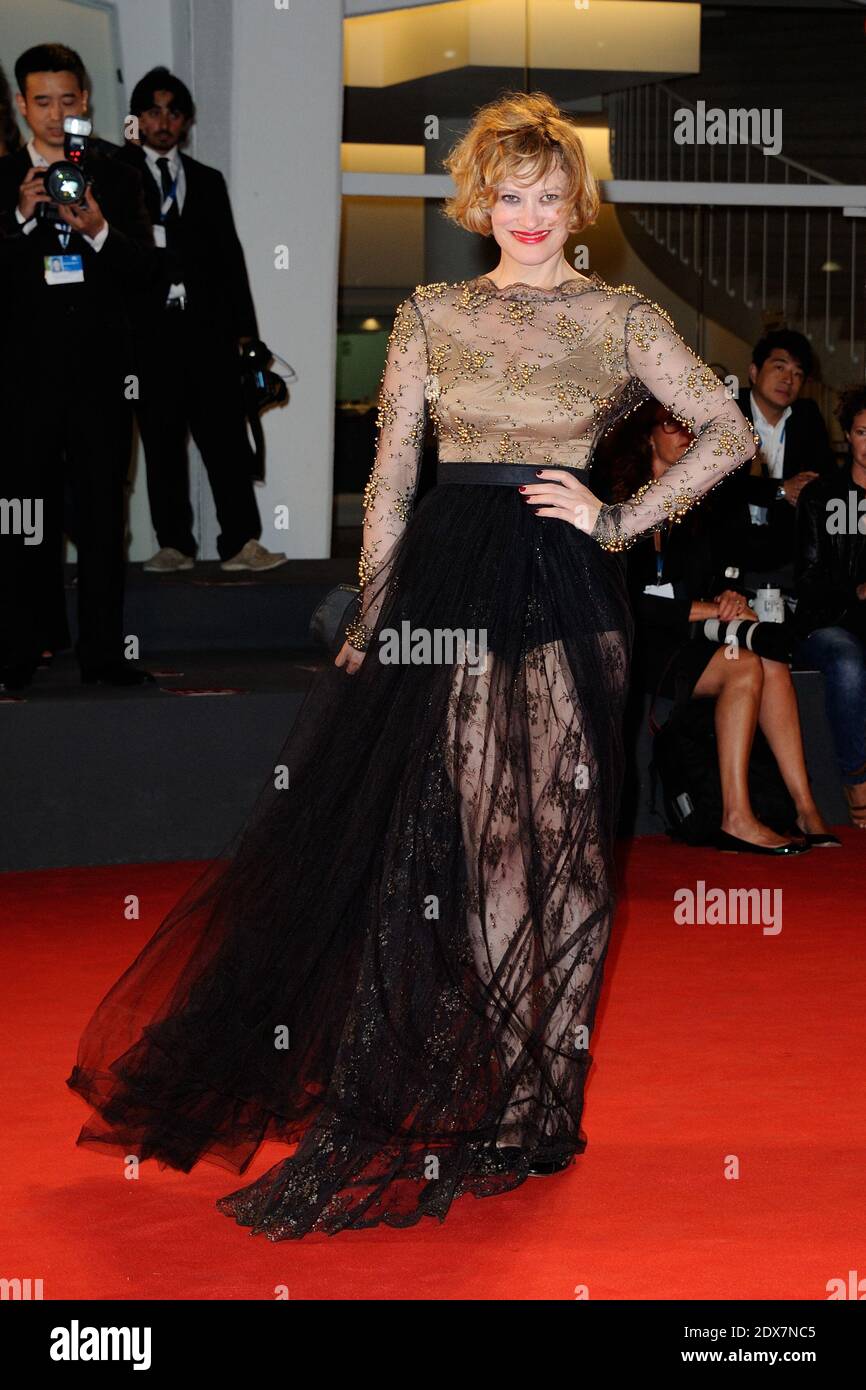 Lea Mornar attending the the premiere for the film Huang Jin Shi Dai (The Golden Era) closing the 71st International Venice Film Festival in Venice, Italy, on September 6, 2014. Photo by Aurore Marechal/ABACAPRESS.COM Stock Photo