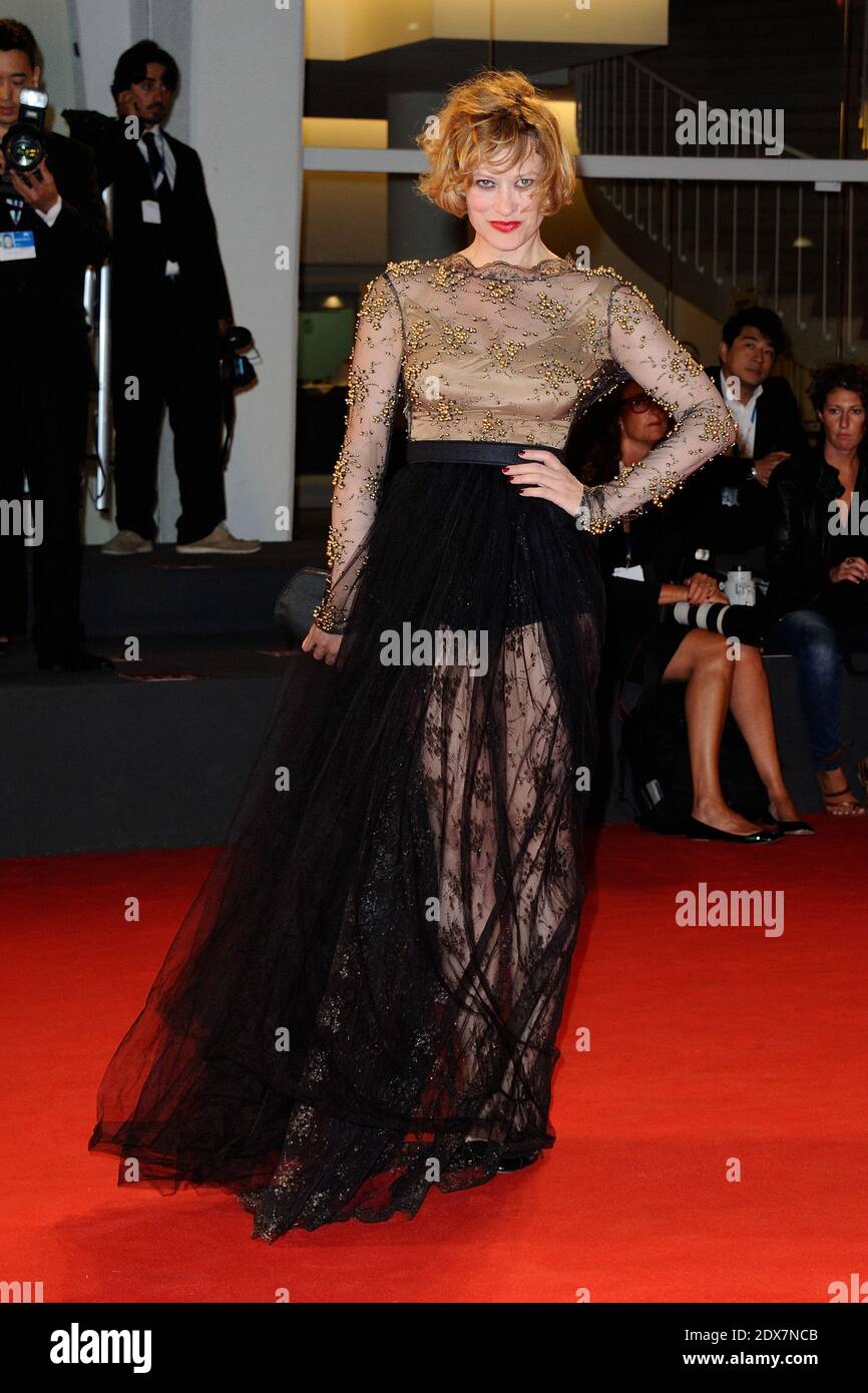 Lea Mornar attending the the premiere for the film Huang Jin Shi Dai (The Golden Era) closing the 71st International Venice Film Festival in Venice, Italy, on September 6, 2014. Photo by Aurore Marechal/ABACAPRESS.COM Stock Photo