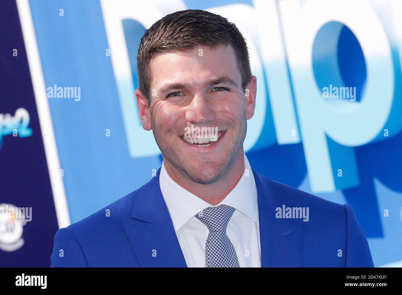 Austin Stowell attends the world premiere of Warner Bros Pictures and