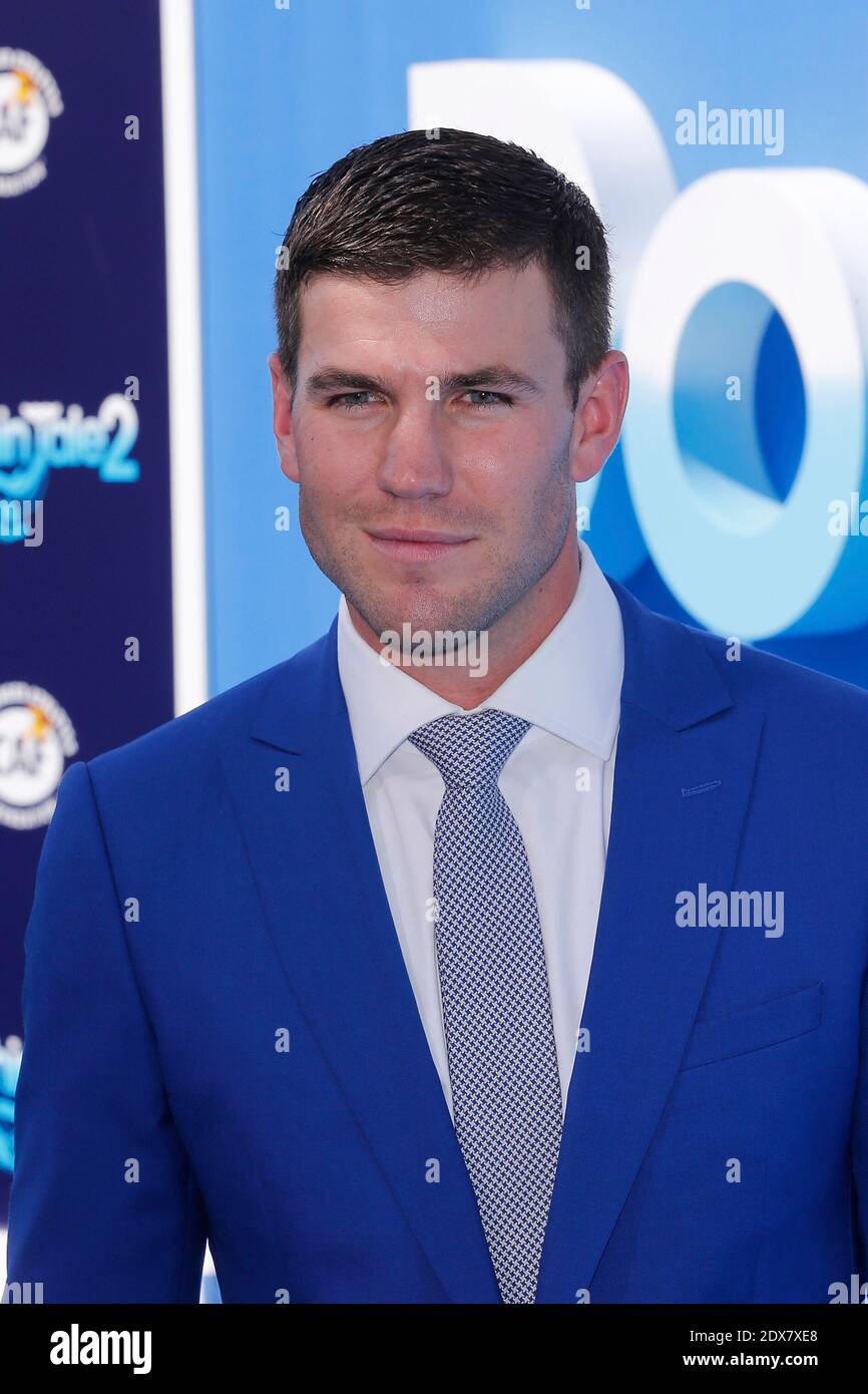 Austin Stowell attends the world premiere of Warner Bros Pictures and