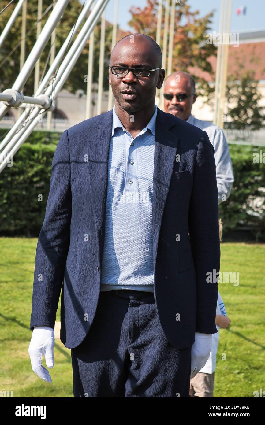 Lilian Thuram attending the "Celebrating the 20th anniversary of the project Slave Route " held at the UNESCO headquarters in Paris, France, on September 10, 2014. Photo by Audrey Poree/ABACAPRESS.COM Stock Photo