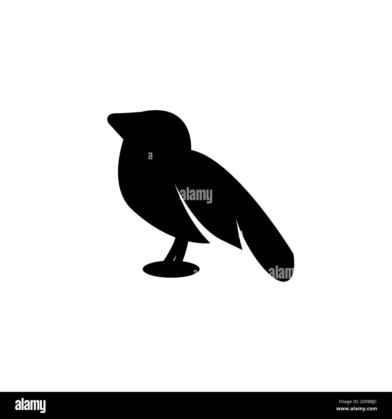 bird flat icon vector illustration Stock Vector Image & Art - Alamy
