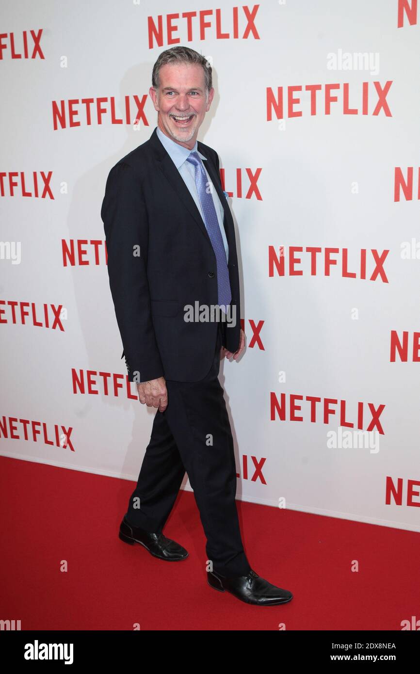 Neetflix Co Founder And Ceo Reed Hastings Attending The Netflix France Launch Party Held At Faust In Paris France On September 15 2014 Photo By Audrey Poree Abacapress Com Stock Photo Alamy