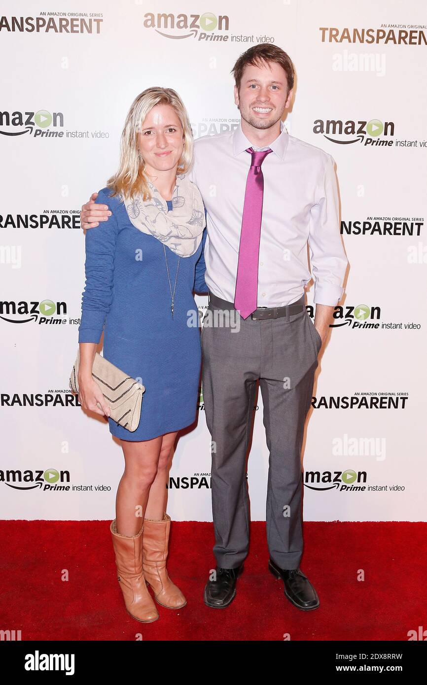 Lelia Parma and Tyler Ritter attend the Amazon red carpet premiere  screening for brand-new dark comedy Transparent, at The Theatre at Ace  Hotel, in Los Angeles, CA, USA on September 15, 2014.